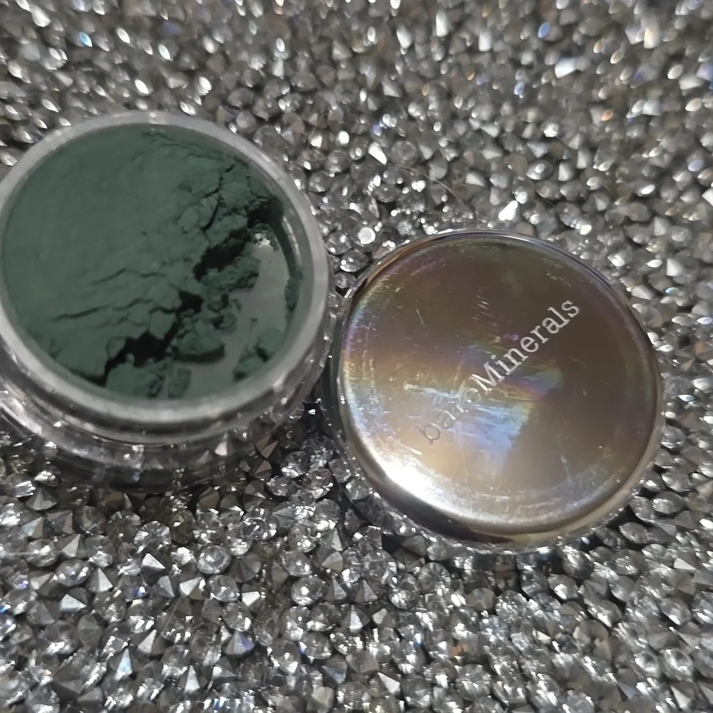 ❇️🧚‍♀️VELVET EMERALD Bareminerals OPEN DISCONTINUED MINI Eyecolor EUC